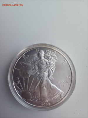 1$ Сша ШАГАЮЩАЯ СВОБОДА 2009г  до 21.01.2023  22-00 - IMG-20230119-WA0003