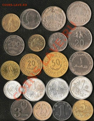 Сборка.20 иностранных монет. До  14.12.2011г. - Изображение 312