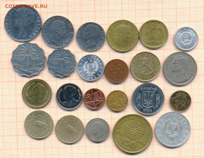 монеты разные 15 от 5 руб. фикс цена, до ухода в архив - лист 15а 001