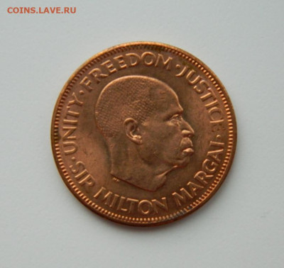 Сьерра-Леоне 1 цент 1964 г. С рубля до 26.01.23 - DSCN6668.JPG