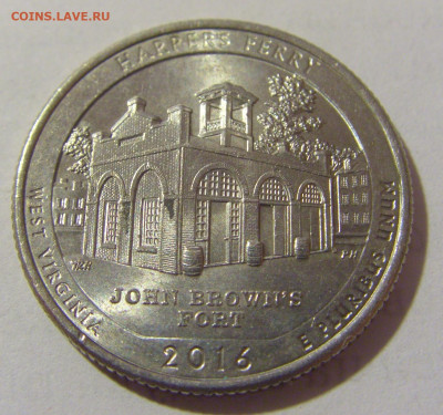 25 центов 2016 Зап. Вирджиния Р США №2 27.01.2023 22:00 МСК - CIMG0793.JPG