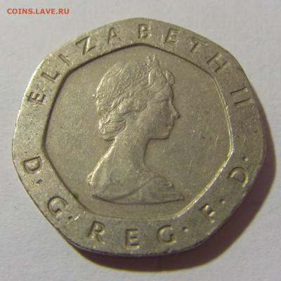 20 пенсов 1982 Великобритания №1 27.01.23 22:00 МСК - CIMG1183.JPG