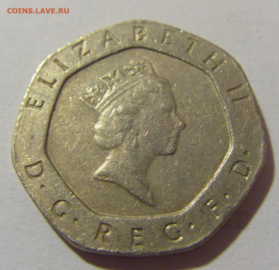 20 пенсов 1987 Великобритания №1 27.01.23 22:00 МСК - CIMG1195.JPG