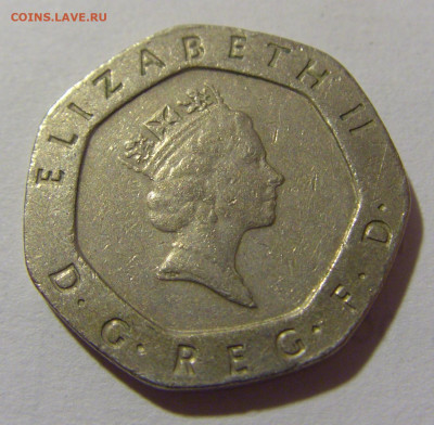 20 пенсов 1987 Великобритания №2 27.01.23 22:00 МСК - CIMG1199.JPG