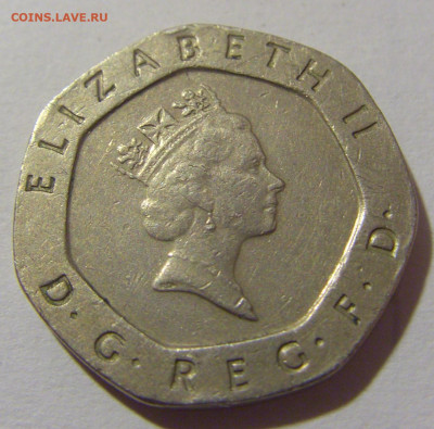 20 пенсов 1988 Великобритания №1 27.01.23 22:00 МСК - CIMG1203.JPG