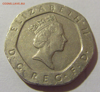20 пенсов 1995 Великобритания №1 27.01.23 22:00 МСК - CIMG1231.JPG