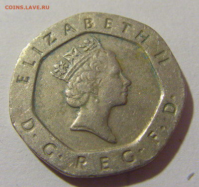 20 пенсов 1995 Великобритания №2 27.01.23 22:00 МСК - CIMG1235.JPG