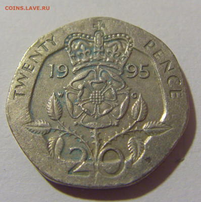 20 пенсов 1995 Великобритания №2 27.01.23 22:00 МСК - CIMG1233.JPG