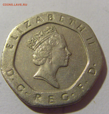 20 пенсов 1996 Великобритания №1 27.01.23 22:00 МСК - CIMG1239.JPG