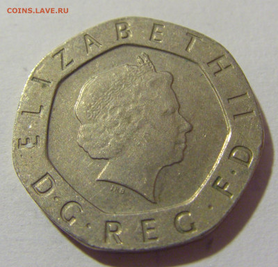 20 пенсов 1999 Великобритания №1 27.01.23 22:00 МСК - CIMG1255.JPG