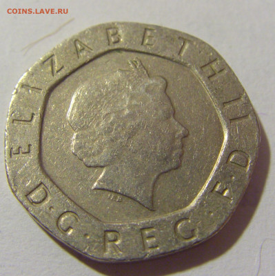 20 пенсов 1999 Великобритания №2 27.01.23 22:00 МСК - CIMG1259.JPG