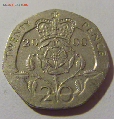 20 пенсов 2000 Великобритания №1 27.01.23 22:00 МСК - CIMG1261.JPG