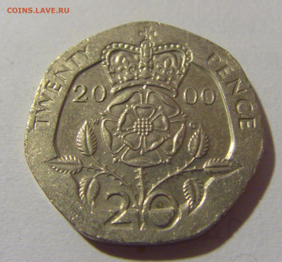 20 пенсов 2000 Великобритания №2 27.01.23 22:00 МСК - CIMG1265.JPG