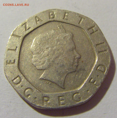 20 пенсов 2001 Великобритания №1 27.01.23 22:00 МСК - CIMG1271.JPG