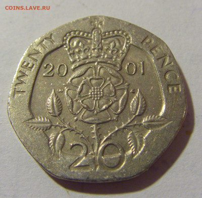 20 пенсов 2001 Великобритания №1 27.01.23 22:00 МСК - CIMG1269.JPG