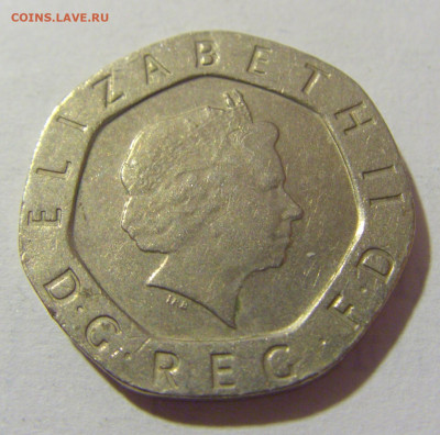 20 пенсов 2001 Великобритания №2 27.01.23 22:00 МСК - CIMG1275.JPG