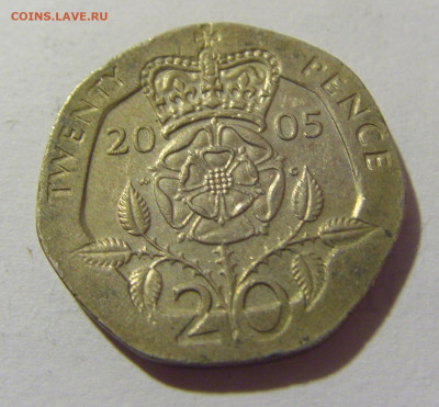 20 пенсов 2005 Великобритания №1 27.01.23 22:00 МСК - CIMG1285.JPG