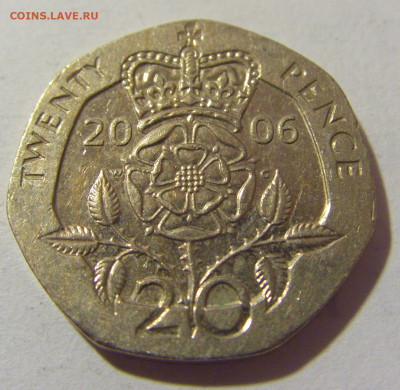 20 пенсов 2006 Великобритания №2 27.01.23 22:00 МСК - CIMG1293.JPG