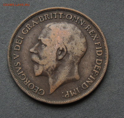 Великобритания 1 пенни 1918 до 28.01 - DSCN2009.JPG