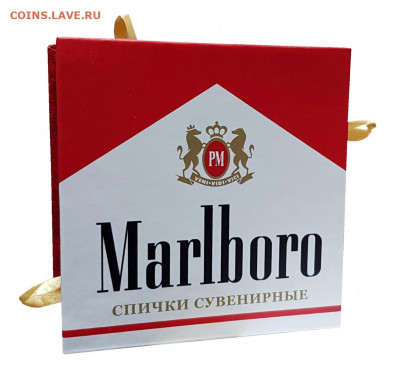 Продам сувенирные спички (спичечницы) - Marlboro Спички3