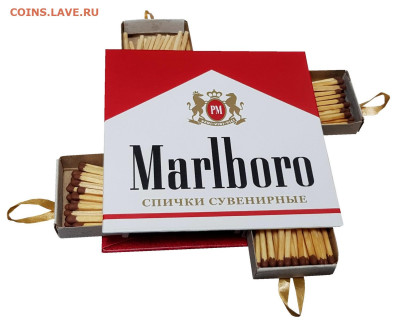 Продам сувенирные спички (спичечницы) - Marlboro Спички
