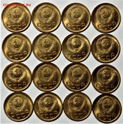 1 копейка 1949 (16 монет) UNC. До 26.01.23 в 22.00 по МСК - 2
