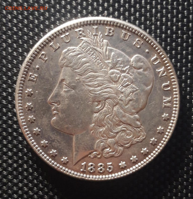 1 доллар США, "морган", 1885 г., до 28.01.23 - 20230107_134439