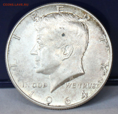 США ½ доллара, 1964, Кеннеди. Серебро 900. 26.01.23. 21-00 - IMG_1777.JPG