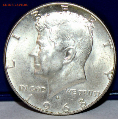 США ½ доллара, 1968, Кеннеди. Серебро 900. 26.01.23. 21-00 - IMG_1781.JPG