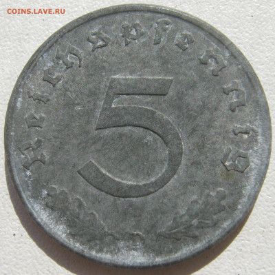 Германия оккупация союзников 5 пфеннигов 1947 D до 27.01. - IMG_0041.JPG