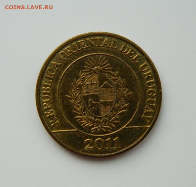 Уругвай 5 песо 2011 г. (Фауна) С рубля! до 30.01.23 - DSCN6727.JPG