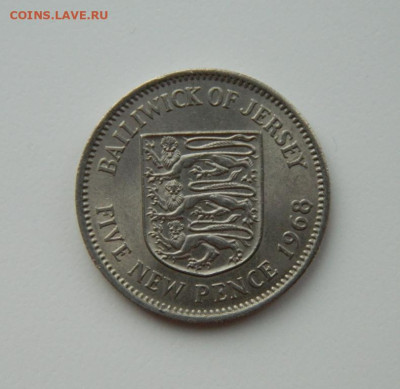 Джерси 5 пенсов 1968 г. С рубля! до 30.01.23 - DSCN6784.JPG
