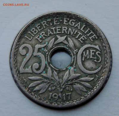 01 - Франция 25 сантимов 1917.JPG