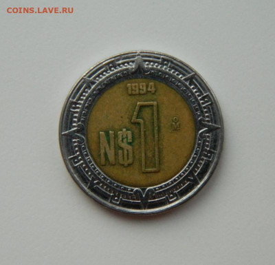 Мексика 1 песо 1994 г. (БИМ) С рубля! до 30.01.23 - DSCN6736.JPG