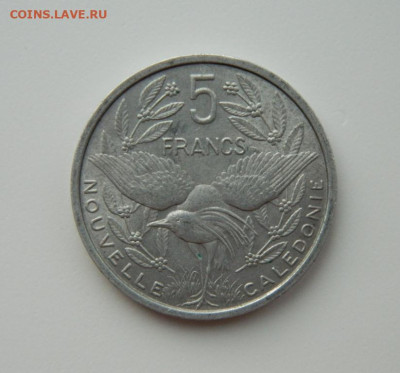 Новая Каледония 5 франков 1952 г.(Фауна)С рубля! до 30.01.23 - DSCN6702.JPG