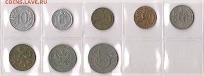 Чехословакия 8 монет, погодовка 1960-1980. До 31.01 (ВТ) - CZS1.JPG