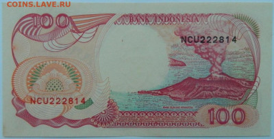 Индонезия 100 рупий 1992 г. С рубля! до 01.02.23 - DSCN7370.JPG