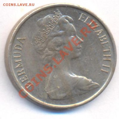 Бермудские о-ва 5 центов 1977 г.До 12.12.11 г. 21-00 МСК. - Бермуды 5.2