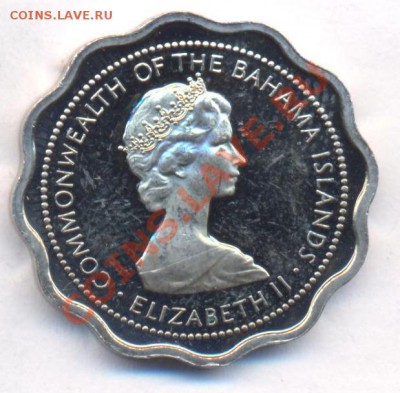 Багамские о-ва 10 центов 1973 г.До 12.12.11 г. 21-00 МСК. - Багамы 10
