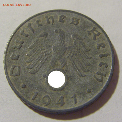 5 пфеннигов 1941 Е Германия №1 03.02.23 22:00 МСК - CIMG2624.JPG