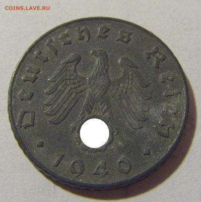 5 пфеннигов 1940 В Германия №1 03.02.23 22:00 МСК - CIMG2632.JPG