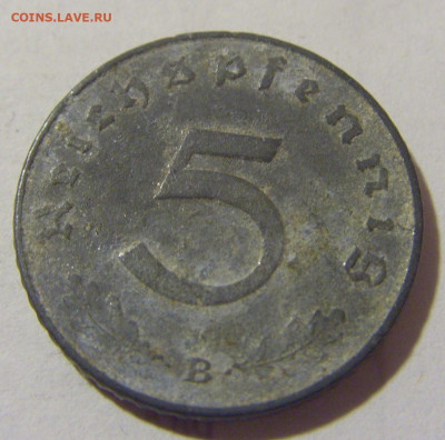 5 пфеннигов 1940 В Германия №2 03.02.23 22:00 МСК - CIMG2634.JPG