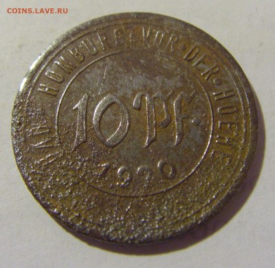 Нотгельд 10 пф 1920 №1 03.02.23 22:00 МСК - CIMG2879.JPG