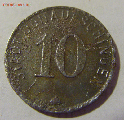 Нотгельд 10 пф 1918 Донаушинген №1 03.02.23 22:00 МСК - CIMG2899.JPG