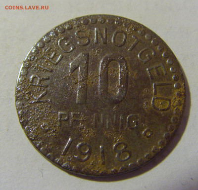 Нотгельд 10 пф 1918 Вольках №1 03.02.23 22:00 МСК - CIMG2903.JPG