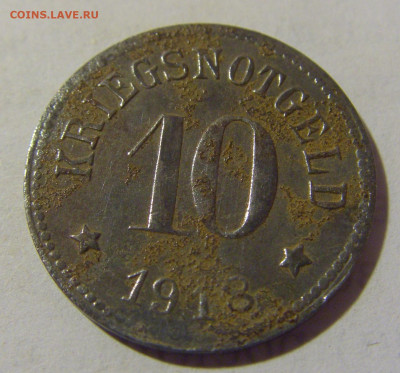 Нотгельд 10 пф 1918 Ротенберг №1 03.02.23 22:00 МСК - CIMG2919.JPG