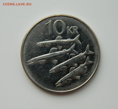 Исландия 10 крон 2006 г. (Фауна) С рубля! до 02.02.23 - DSCN6709.JPG