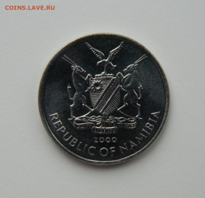 Намибия 5 центов 2000 г(Юбилейная)Фауна С рубля! до 02.02.23 - DSCN6585.JPG