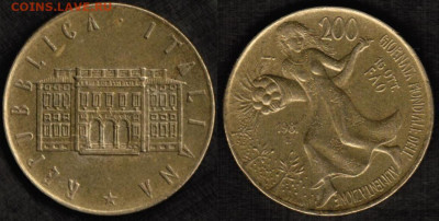 Италия-200 лир 1981 года - Всемирный день продовольствия - Италия 200 лир 1981 ФАО - Всемирный день продовольствия11