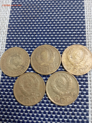 3 копейки 1930,1936,1937,1939,1946 годов 5 штук - SAVE_20230129_185824